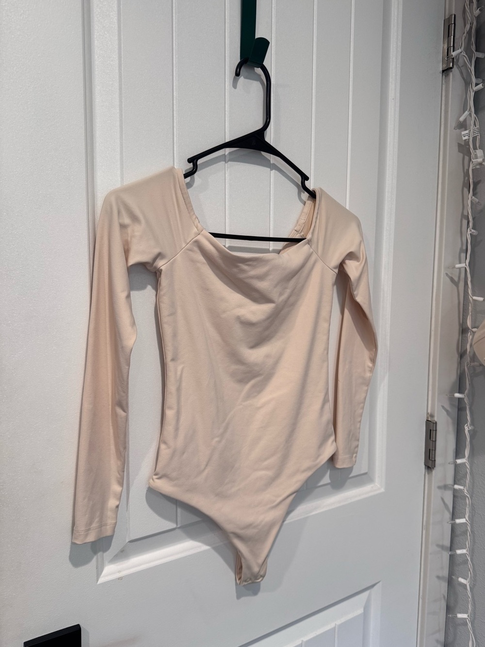 nuuds White Seamless Lined Bodysuit